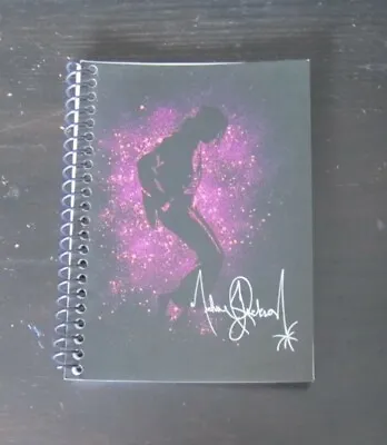 Michael Jackson NOTEBOOK Lined Paper 80 Sheets BRAVADO Official SPRAYPAINT • $14.57