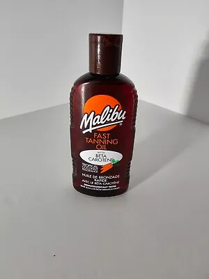 Malibu Fast Tanning Oil With Beta Carotene 200ml TROPICAL COCONUT FRAGRANCE • £5.01