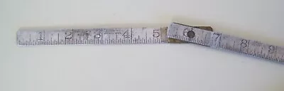 Vtg Lufkin Rule Co. No. 1206 F Metal Folding Tape Measure 72” Ruler Usa Made • $4.99