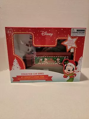 Mickey Mouse Holiday Express Disney Train Car Series #1 Goofy's Coal Car NEW QTY • $19