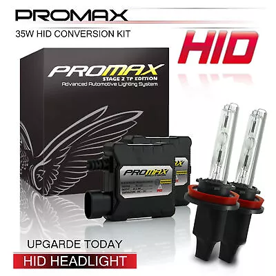 Promax Xenon Headlight Fog Light HID Kit 40000LM For Honda Accord Civic CR-V Fit • $35.29