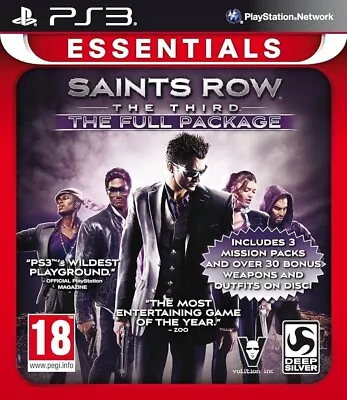 Saints Row The Third (The Full Package) PlayStation 3 • £4.99