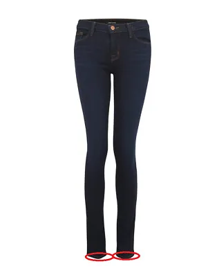 J BRAND Womens Jeans Loni Skinny Fit Casual Denim Blue Size 26W 912O212  • $63.52