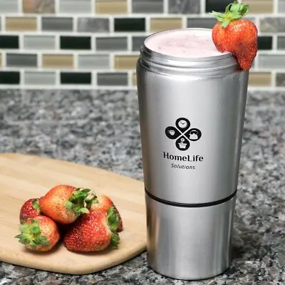 Stainless Steel Protein Shaker Bottle (2 Pack) • $19.99