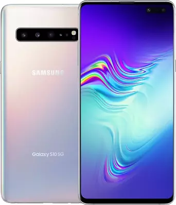 Samsung Galaxy S10 5G - 256GB Verizon Crown Silver • $1.80