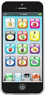 Toy Learning Play Cell Phone With 8 Functions And Dazzling Lights • $16.64