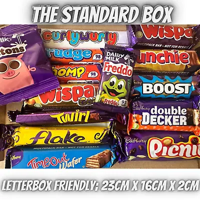 Cadbury Chocolate Bar Gift Box Personalised Hamper Valentines Day Xmas Birthday • £7.69
