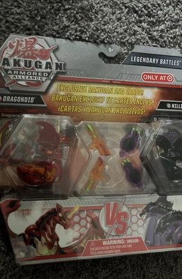 $9.50 • Buy BAKUGAN Armored Alliance DRAGONOID VS NILLIOUS + GEAR Legendary Battles SEALED
