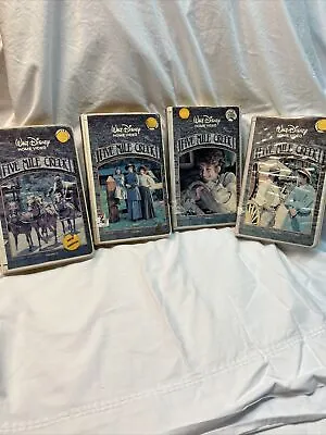 FIVE MILE CREEK Volumes 1 2 4 5  On 4 VHS WALT DISNEY HOME VIDEOS CLAMSHELL • $29