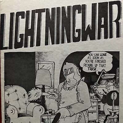 Douglas Bryson Lightningwar Funnies 1976 Underground Comix 100Printed El Paso TX • $110