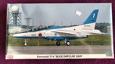 Hasegawa 1:48 Kawasaki T-4 Blue Impulse 2019 Model Kit #07480 *SEALED IN BAGS* • £29.90