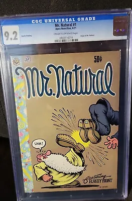 1971 Mr. Natural (4th Printing) - Apex Novelties - Robert Crumb  CGC 9.2 • $115