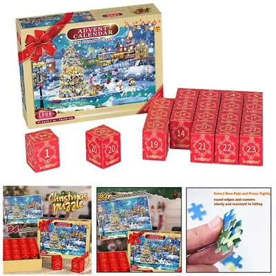 Exciting 2023 Christmas Advent Calendar Puzzle 1000pcs For Adults Kids • £28.58