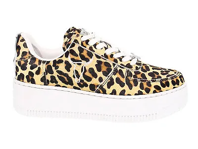 Sneakers WINDSOR SMITH RACERR L In Leopard Print Ecoleather - Women's Shoes • $106.92