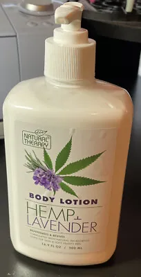 Natural Therapy 16.9 Oz Hemp & Lavender Body Lotion • $13.88