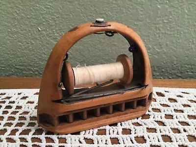 Vintage/Antique Wooden Sewing Weaving Loom Thread Shuttle Bobbin 3 1/4  • $25