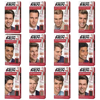 Just For Men Easy Comb-In Color Mens Hair Dye Formerly Autostop - 11 Shades • $12.98