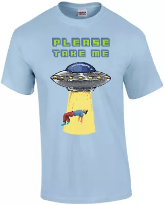 Please Take Me Retro Ufo T-Shirt • $17.99