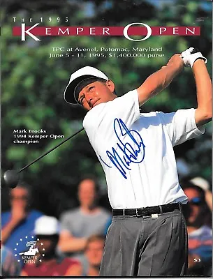 Mark Brooksjustin Leonard & 5 Kemper Open Champions Kemper Open Signed Programs • $131.99