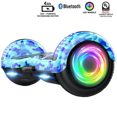 $168 • Buy 4Ah Hoverboard Electric Scooter Skate Self-balance Wheels LED Bluetooth LONGYIN