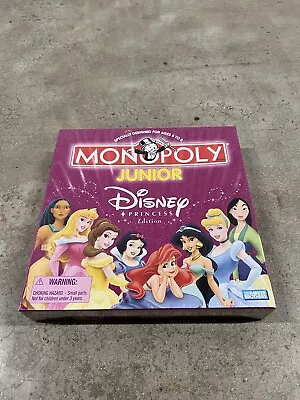 New Sealed - 2004 Monopoly Junior Jr. - Disney Princess Edition • $32.99