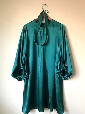 $200 • Buy Scanlan Theodore Balloon Sleeve Dress Size 12