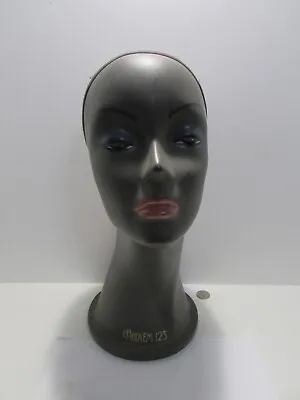 Vintage Harlem 123 Black Woman's Mannequin Head WIG STAND Bust African American • $75