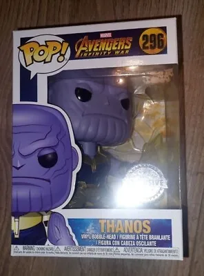 Funko Pop! Marvel Avengers Infinity War 296 Thanos EXCLUSIVE • £10.99