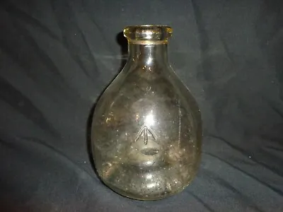 Antique Clear Blown Glass Bulbous Form Fly/Bee Trap • $175