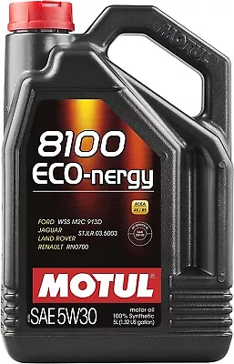 Motul 102898 8100 Eco-nergy 5W-30 100 Percent Synthetic - 5 Liter • $61.99