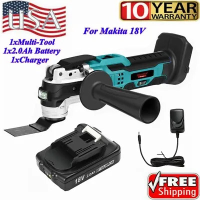 For Makita XMT03Z 18V LXT Cordless Oscillating Multi-Tool W/Battery&Charger NEW • $85.99