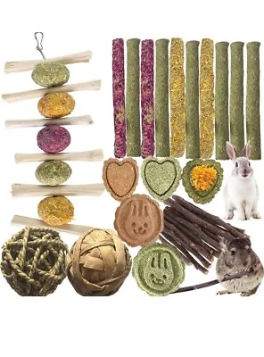 Bunny Toys Guinea Pig Toys Rabbit Toys Accessories Natural Timothy Biscuit... • $13.50