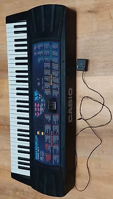 CASIO CTK560L Piano Keyboard Key Lighting 100 Song Bank DC Power Plug • $39.99