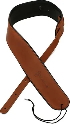 Martin A0028 Premium Rolled Leather Guitar Strap - Brown • $79.95