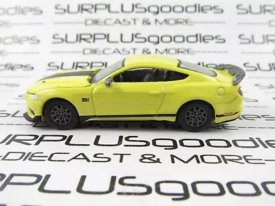 Greenlight 1:64 Scale LOOSE Grabber Yellow 2021 FORD MUSTANG MACH 1 Muscle Car • $2.95