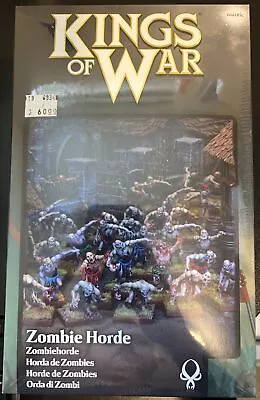 Mantic Kings Of War Undead 28mm Zombie Horde (2020 Ed) - New In Box & Sealed • $43.62