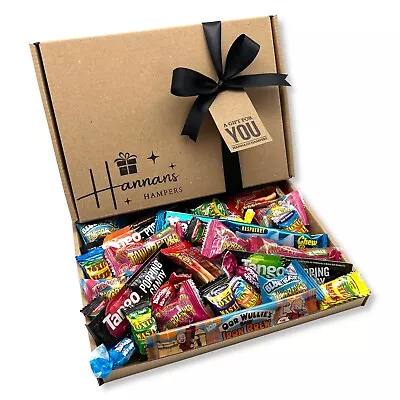 HALAL Sweet Hamper Gift Box 40 Piece Personalised Birthday Happy Easter Gift • £11.49