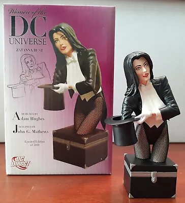 DC Direct Women Of The DC Universe (Series 1) Zatanna Mini-Bust 3614/5000 AH! • $55