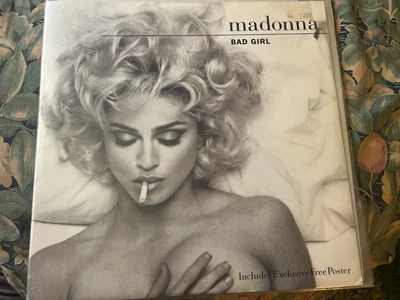 £57 • Buy Madonna Bad Girl Very Rare 12 Inch Uk Single With Amazing Poster