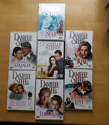 DANIELLE STEELE  DVD BUNDLE X 7 - VGC - See Below For Titles. • £6.50