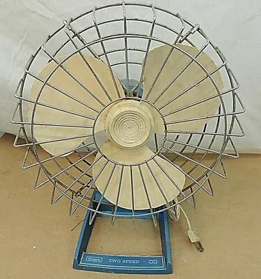 Vintage Sears Oscillating 2 Speed Fan • $49.99