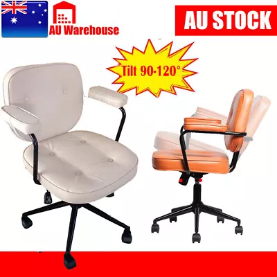 Home Office Chair Computer PU Desk Chair Height Adjustable Swivel Tilt Chair • $66.46