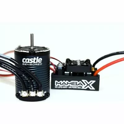 Castle Creations - Mamba X 25.2V Waterproof ESC And 2200KV Motor Combo • $244.95