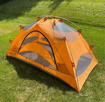 Marmot Limelight 2 Person Tent Orange Used With Minor Flaws • $95