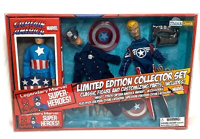 Diamond Select Captain America Mego Legendary Collector Set Marvel Think Geek 8 • $99.99