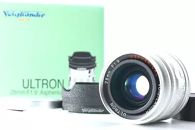 【Almost UNUSED】 Voigtlander Ultron 28mm F1.9 Lens Asperical Leica L39 LTM JAPAN • $529.99