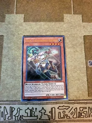 Yugioh Tcg Felis Lightsworn Archer Bllr-en043 Ultra 1st Edition  • $3