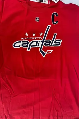 Reebok Faceoff Apparel Washington Capitals NHL Alexander Ovechkin T-Shirt Men’s • $15.95