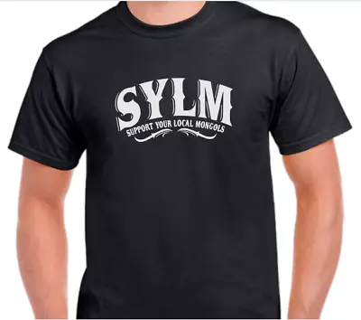 Support Local Mongols MC Biker Motorcycle Club SYLM T Shirt Hoodie Or Tank Top • $14.99