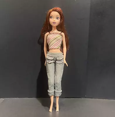 VTG My Scene Barbie Chelsea Doll 1999 Auburn Hair 12  Repair & Parts For OOAK • $9.95